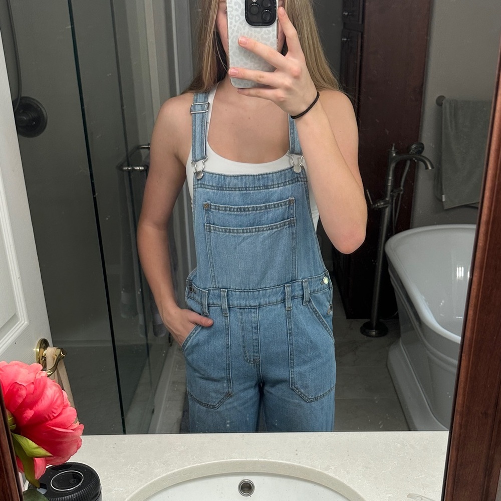 Blue Denim Overalls